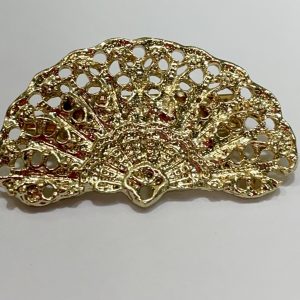Broche abanico calado pequeño