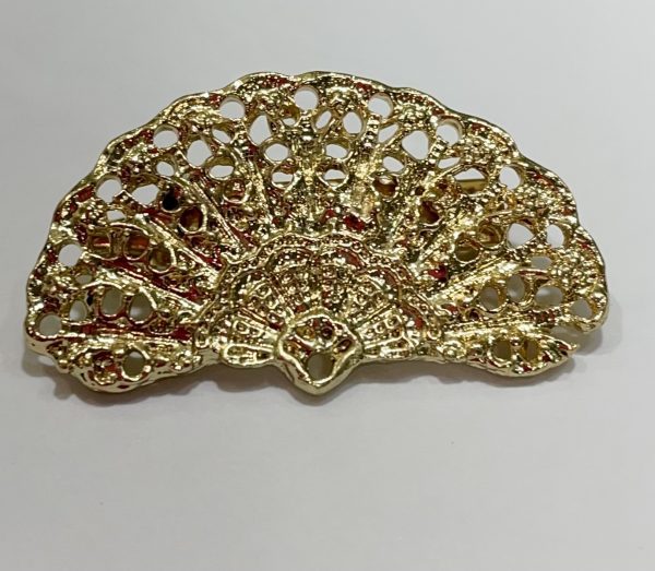Broche abanico calado pequeño