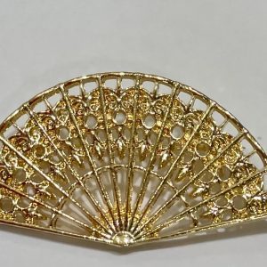 Broche abanico mediano