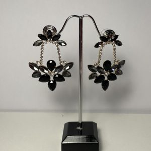 Pendiente luxury negro