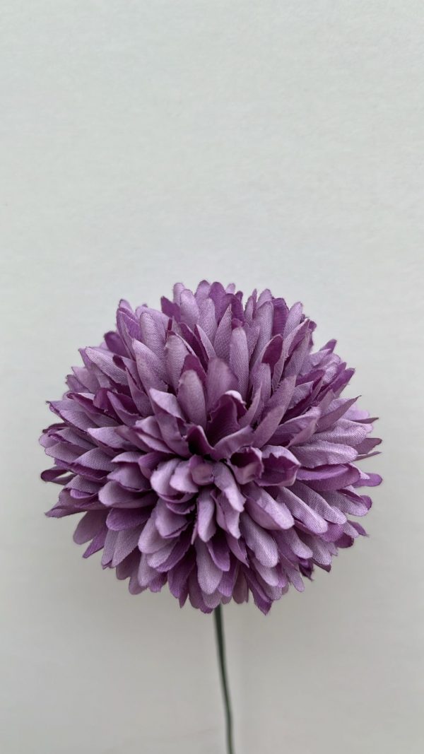 Pompón malva