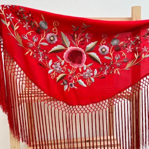 Mantoncillo Azuzena rojo