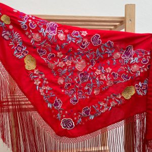 Mantoncillo Carlota rojo