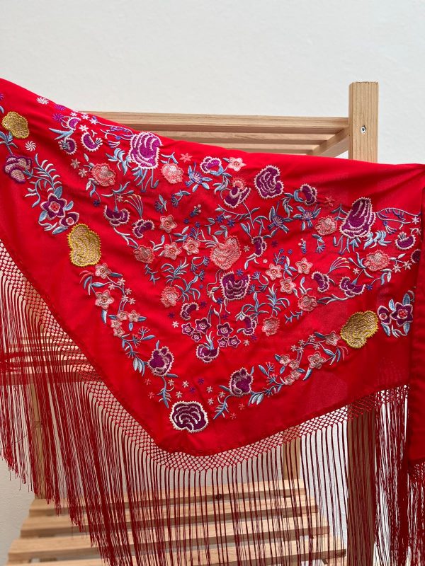 Mantoncillo Carlota rojo