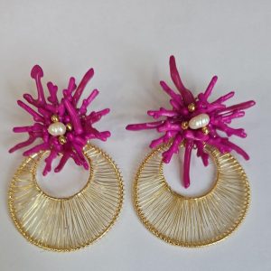 Argolla arrecife fuscia