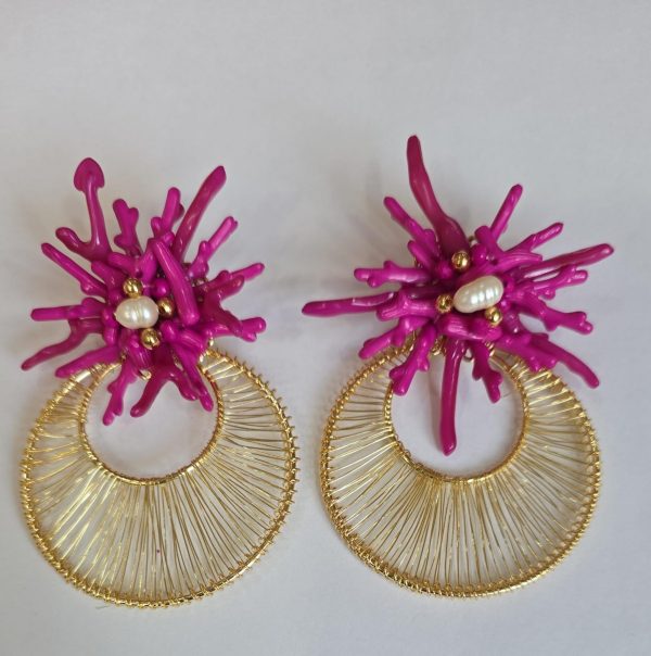 Argolla arrecife fuscia