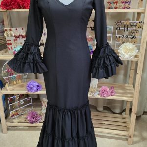 Traje de Flamenca Sevilla Negro