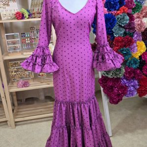 Vestido buganvilla lunar nazareno