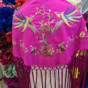 Mantoncillo colibrí fucsia