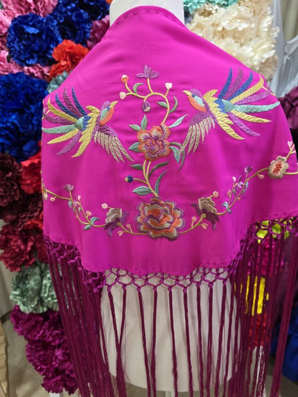 Mantoncillo colibrí fucsia