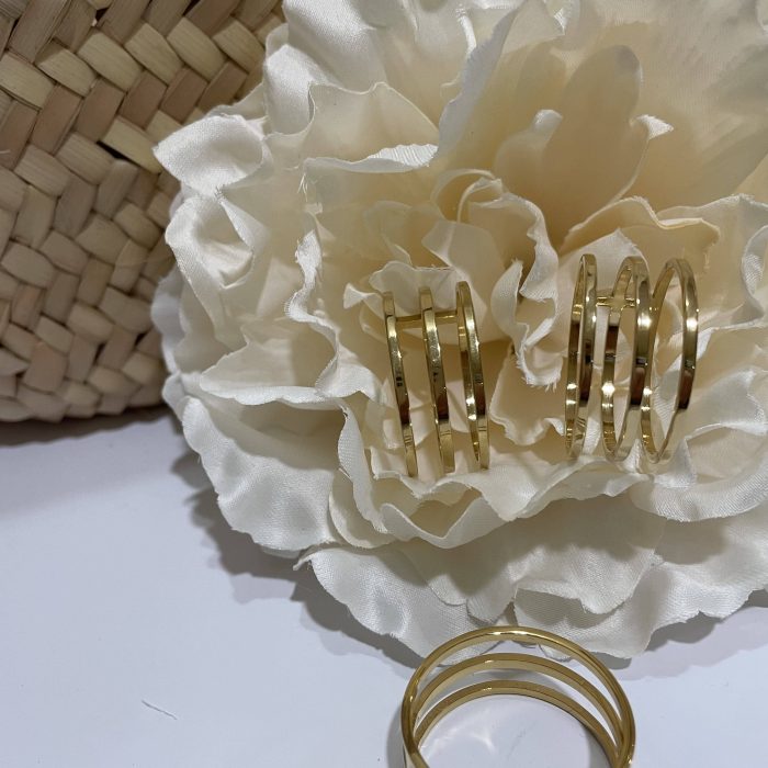 Anillo mantoncillo liso