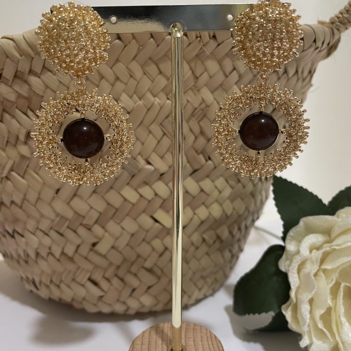 Argolla bonita chocolate