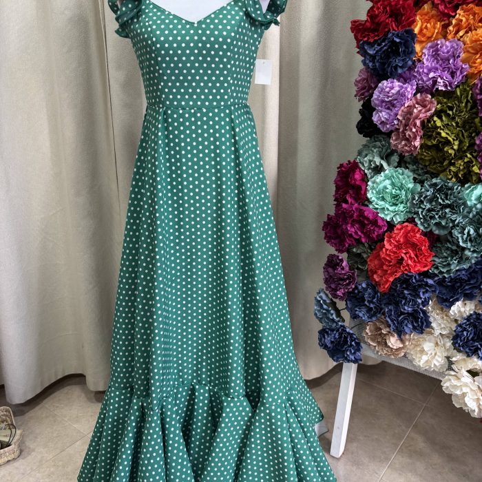 Bata Princesa verde Andalucía