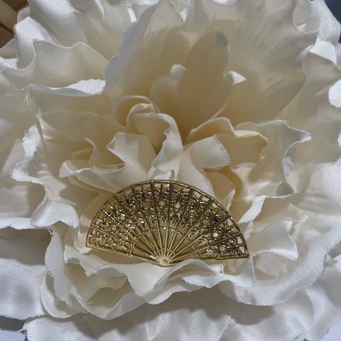 Broche abanico