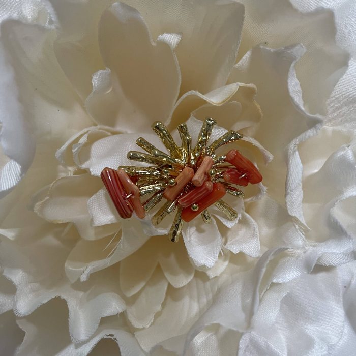 Broche Mar coral