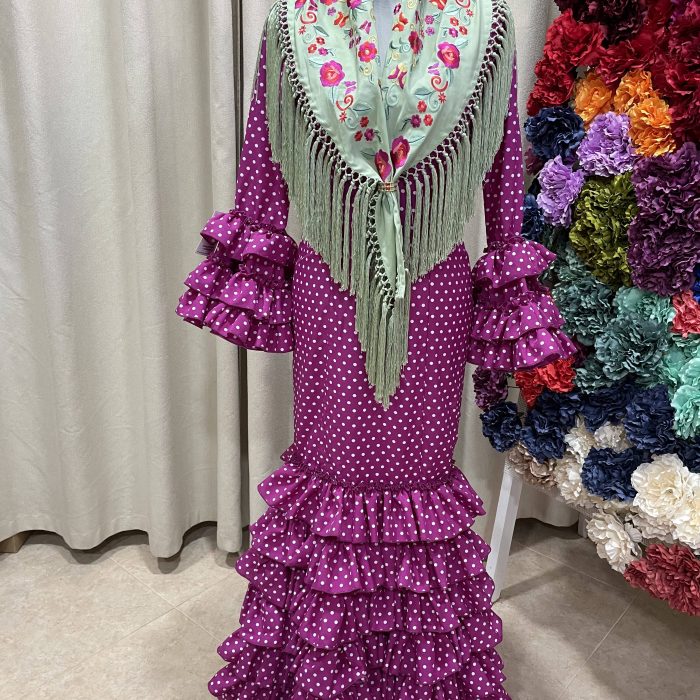 Jerez buganvilla lunar blanco