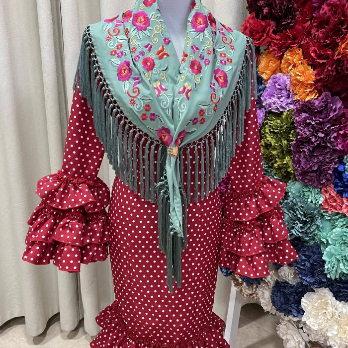 Jerez rojo lunar blanco