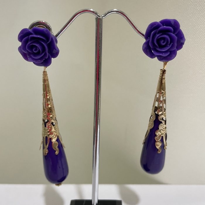 Lágrima flor azulina