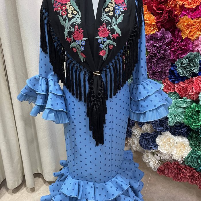 Macarena azulino al tono