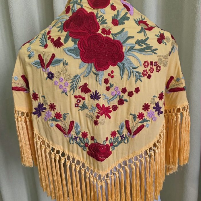 Mantoncillo Bulería melocotón con rojo