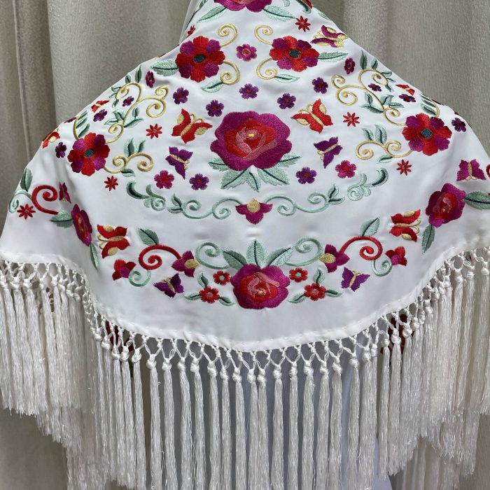 Mantoncillo Rocío blanco