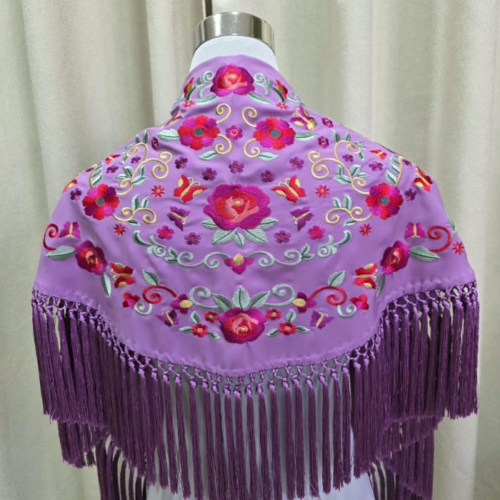 Mantoncillo Rocío lila