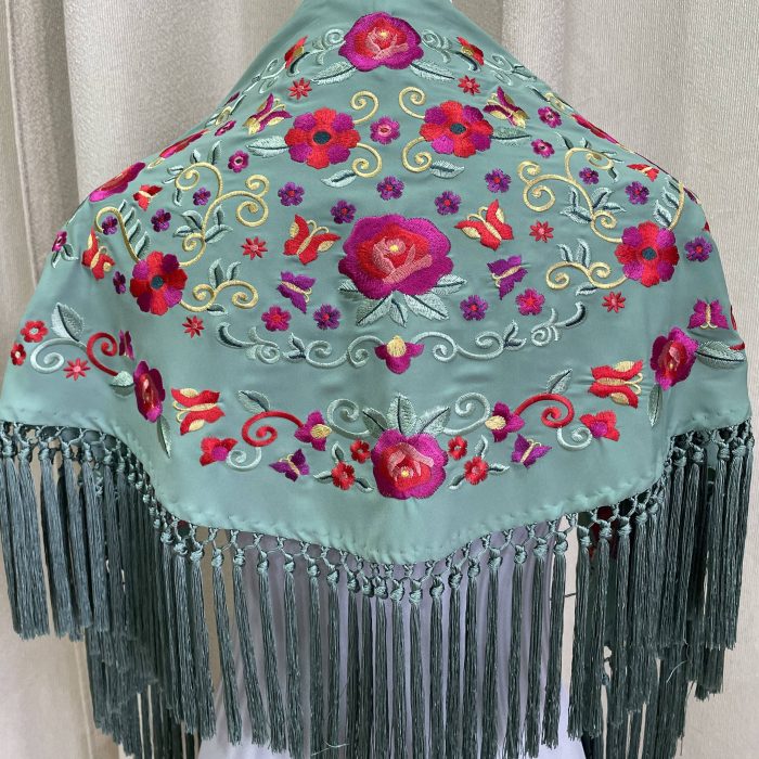 Mantoncillo Rocío verde jade