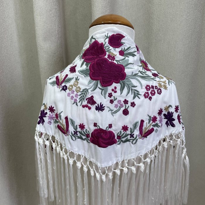 Mantoncillo bulería blanco