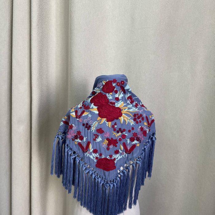 Mantoncillo bulería ducado y rojo