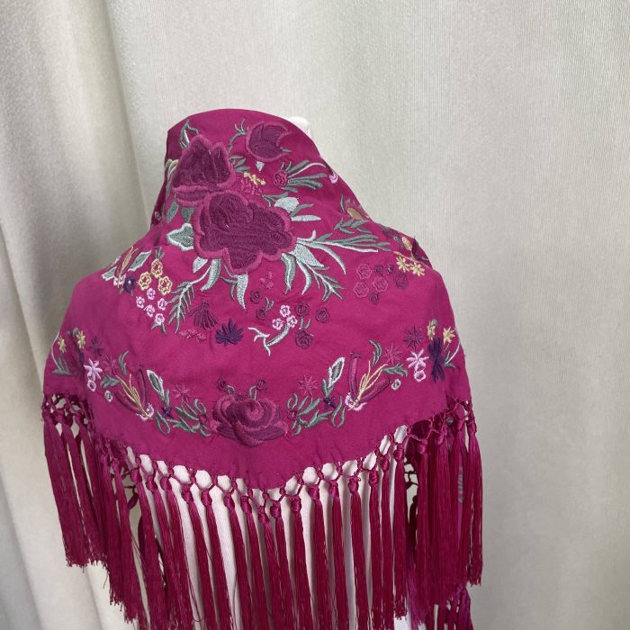 Mantoncillo bulería fucsia