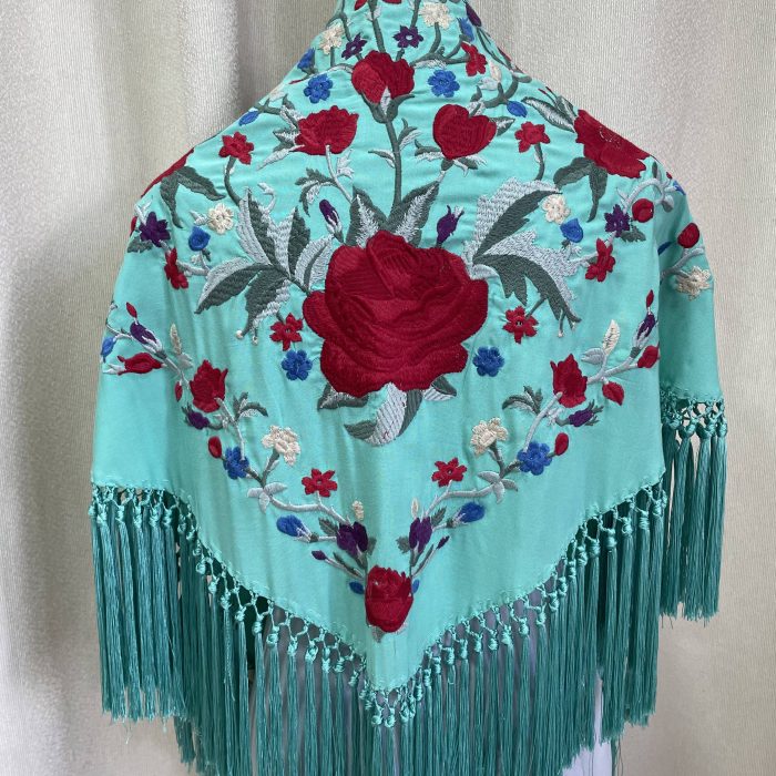 Mantoncillo Primavera agua con rojo