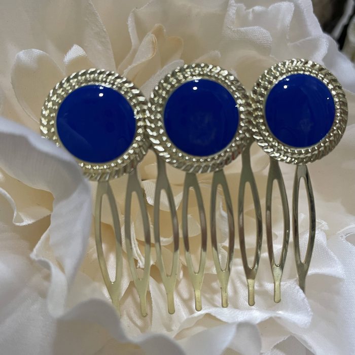 Peina Candela azul pavo