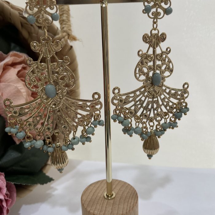 Pendiente Kiara empolvado