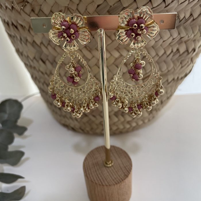 Pendiente María maquillaje