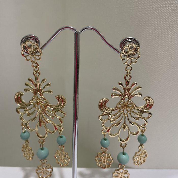 Pendiente Estrella agua