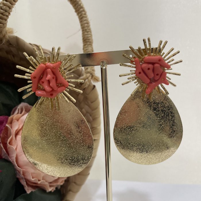 Pendiente Paula coral