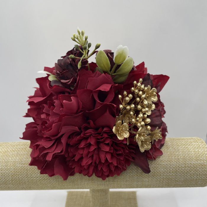 Ramillete redondo tinto