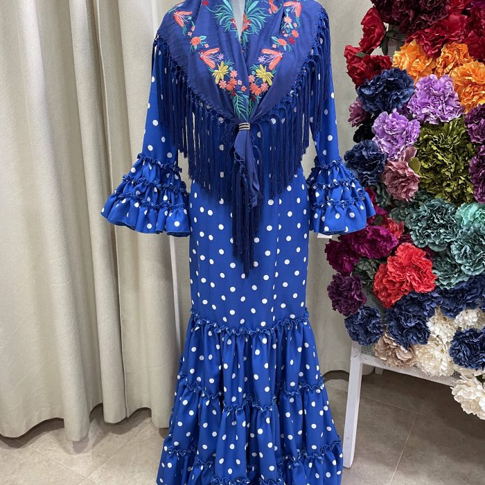 Sevilla azulino lunar medio