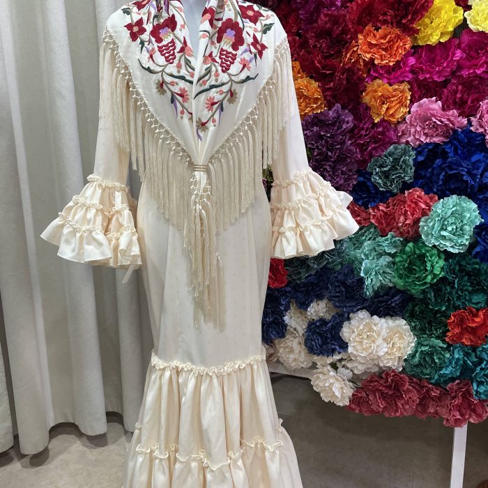 Sevilla beige lunar al tono