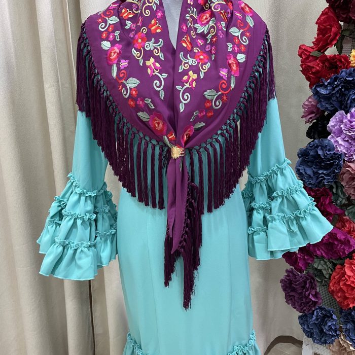 Sevilla verde agua liso